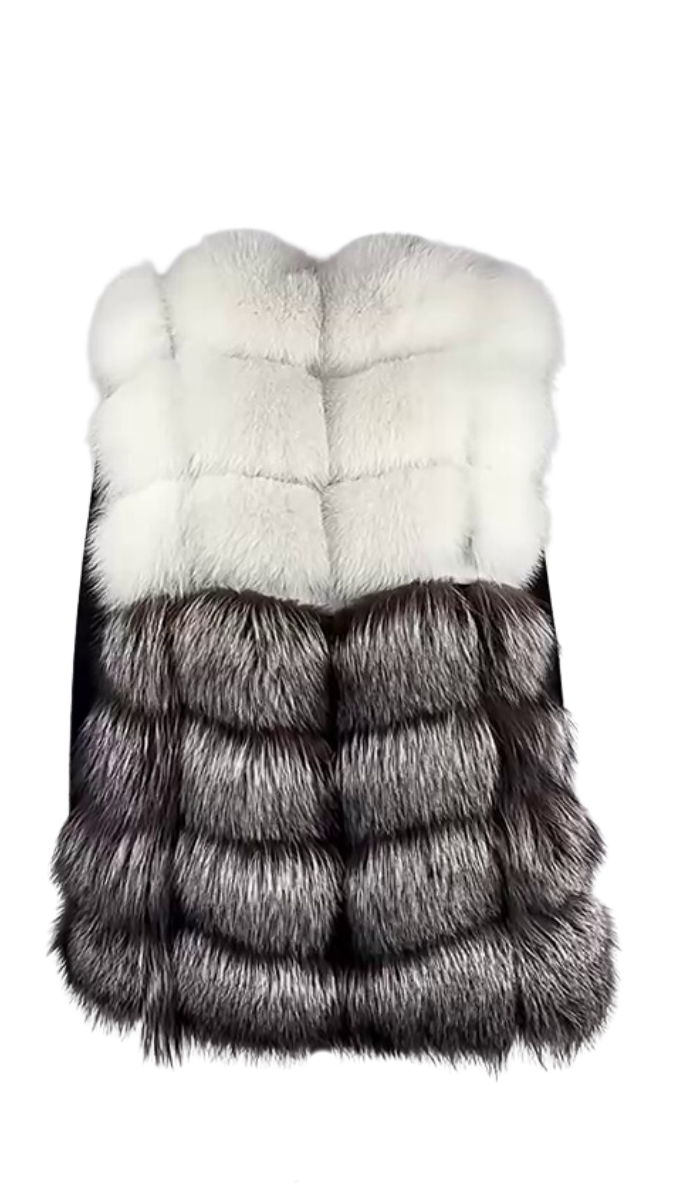 Women's Shadow / Silver Fox Vest Style # Madonna